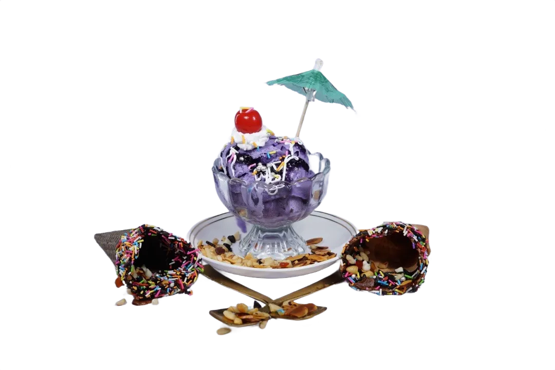 Black Current Ice Cream